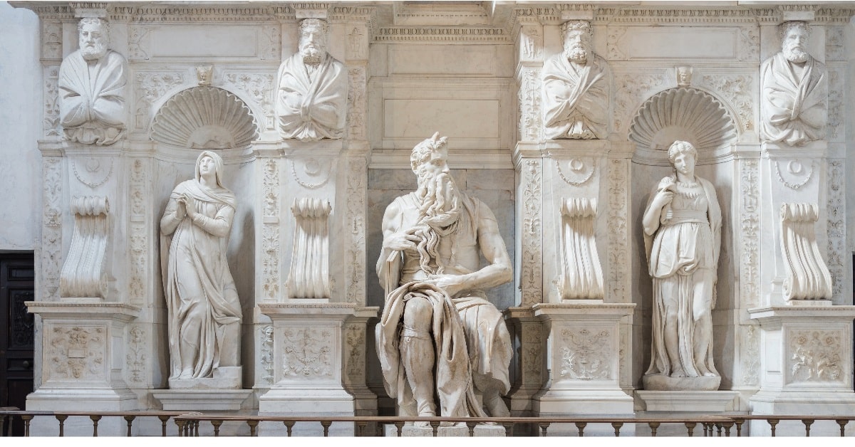 Michelangelo dimostrò una straordinaria abilità artistica e una passione per la scultura